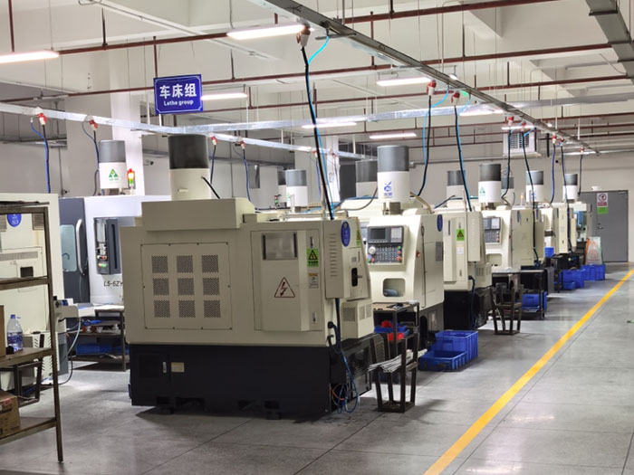 加工中心车间一角