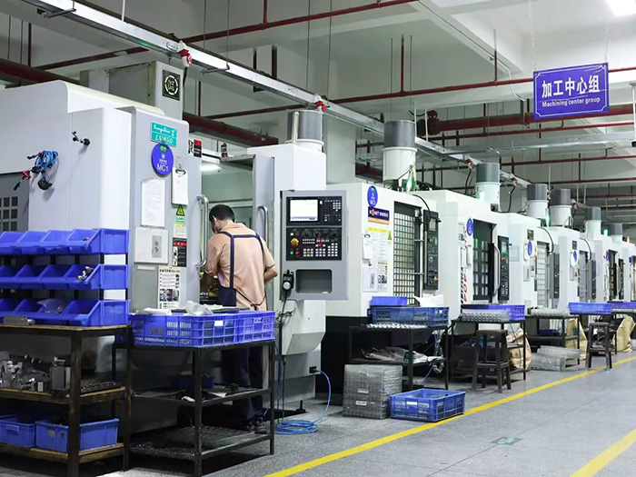 数控车床车间一角